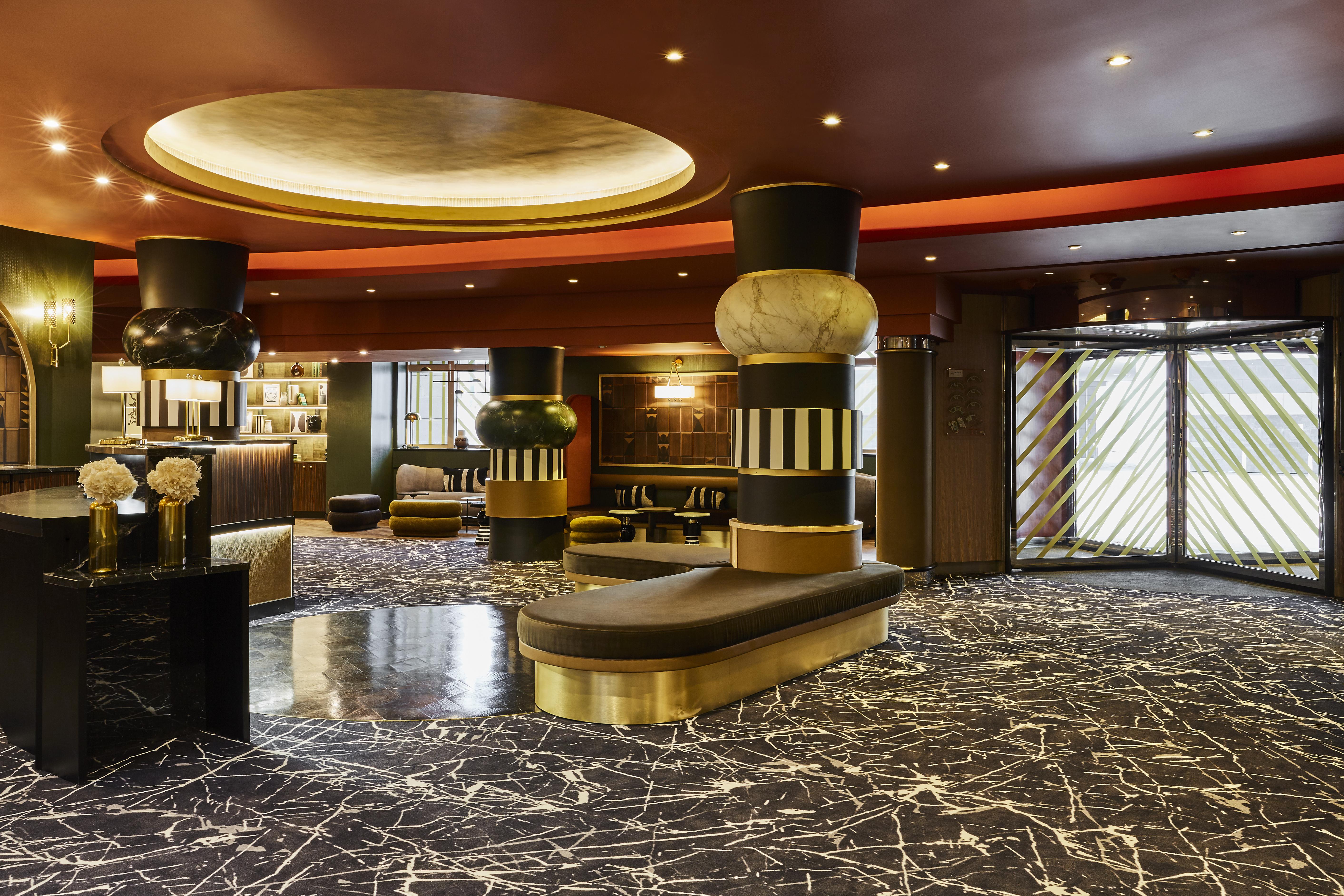 Nest Paris La Defense - Mgallery Puteaux Bagian luar foto The lobby of the hotel