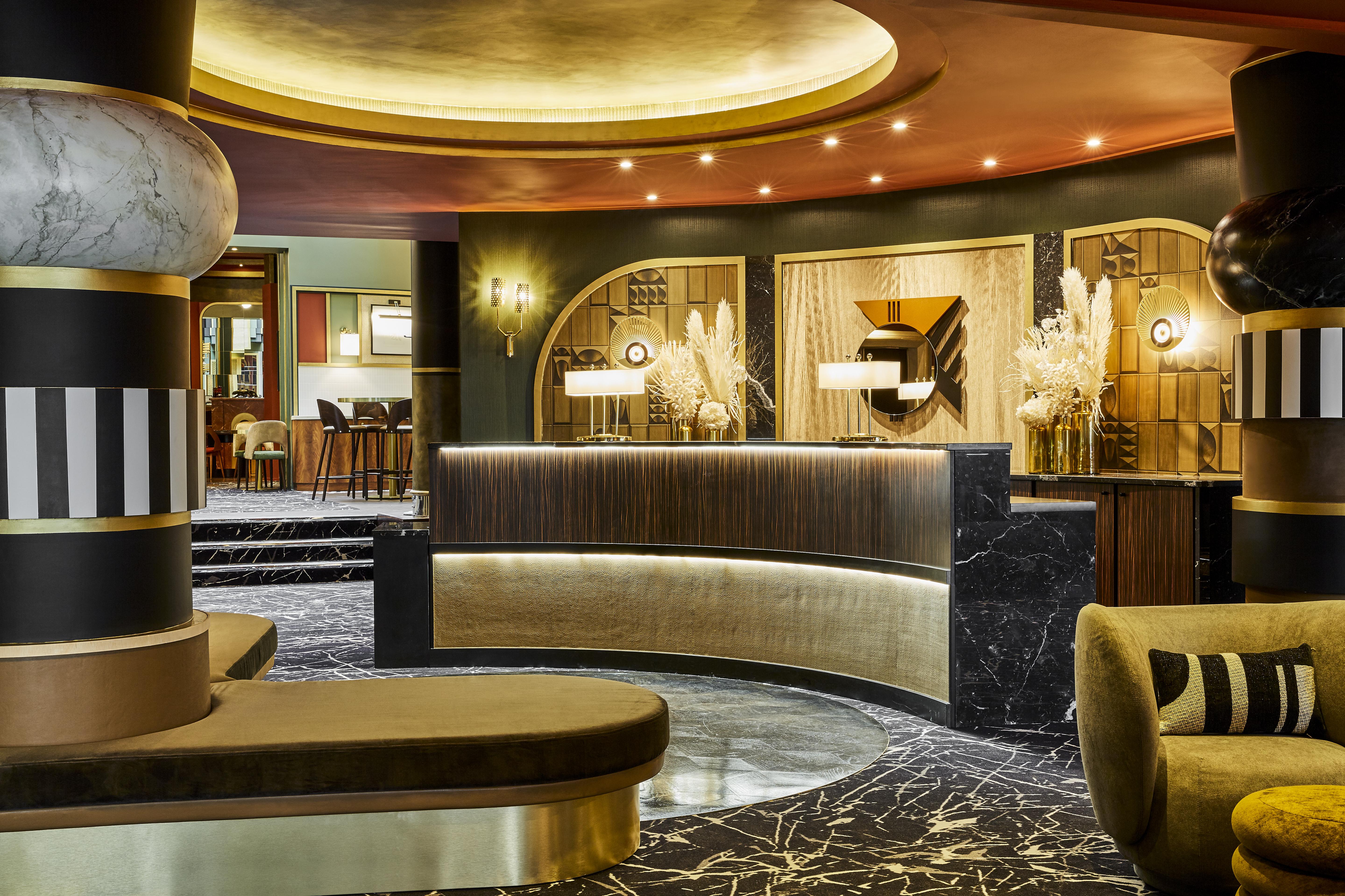 Nest Paris La Defense - Mgallery Puteaux Bagian luar foto The lobby of the hotel