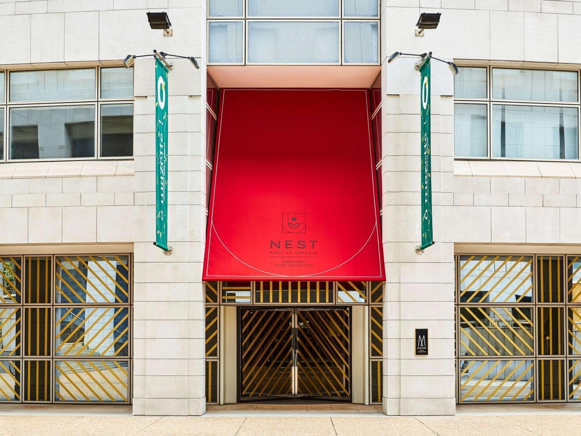 Nest Paris La Defense - Mgallery Puteaux Bagian luar foto The entrance to the museum